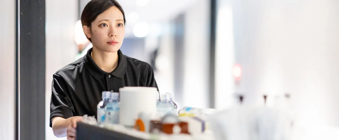 ホテル客室清掃（ハウスキーピング）